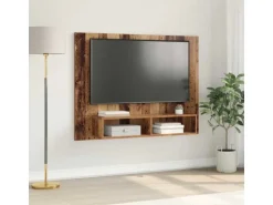 vidaXL Wand TV Schrank Altholz 120 x 23,5 x 90 cm Holzwerkstoff 875185