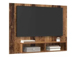 vidaXL Wand TV Schrank Altholz 120 x 23,5 x 90 cm Holzwerkstoff 875185