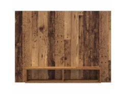 vidaXL Wand TV Schrank Altholz 120 x 23,5 x 90 cm Holzwerkstoff 875185