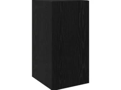 vidaXL Wand TV Schrank Schwarz Eichen-Optik 30,5 x 30 x 60 cm 875069