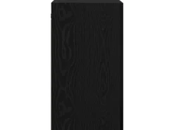 vidaXL Wand TV Schrank Schwarz Eichen-Optik 30,5 x 30 x 60 cm 875069