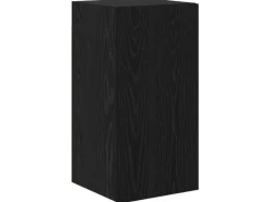 vidaXL Wand TV Schrank Schwarz Eichen-Optik Holzwerkstoff 3393271