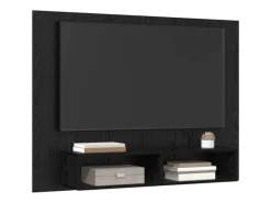 vidaXL Wand TV Schrank Schwarz Eichen-Optik 120 x 23,5 x 90 cm 875187