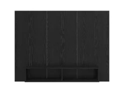 vidaXL Wand TV Schrank Schwarz Eichen-Optik 120 x 23,5 x 90 cm 875187