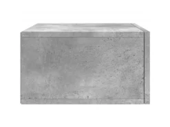 vidaXL Wand-Nachttisch Betongrau 35x35x20 cm Modell 7