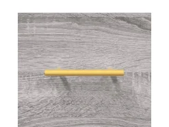 vidaXL Wand-Nachttisch Grau Sonoma 35x35x20 cm Modell 1