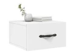 vidaXL Wand-Nachttisch Weiß 35x35x20 cm Modell 2