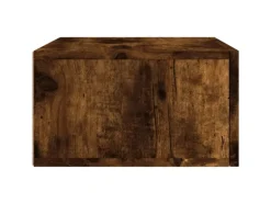 vidaXL Wand-Nachttische 2 Stk Räuchereiche 35x35x20 cm Modell 3