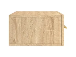 vidaXL Wand-Nachttische 2 Stk Sonoma-Eiche 35x35x20 cm Modell 3