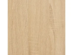 vidaXL Wand-Nachttische 2 Stk Sonoma-Eiche 41,5x36x28 cm