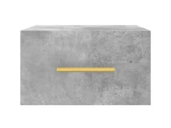 vidaXL Wand-Nachttische 2 Stk Betongrau 35x35x20 cm Modell 5