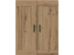 vidaXL Wandschrank Artisan-Eiche 69,5 x 34 x 90 cm Holzwerkstoff 882431