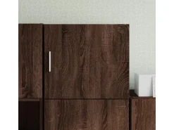 vidaXL Wandschrank Braun Eichen-Optik 45x42,5x40 cm Holzwerkstoff 846109