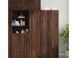 vidaXL Wandschrank Braun Eichen-Optik 45x42,5x40 cm Holzwerkstoff 846109