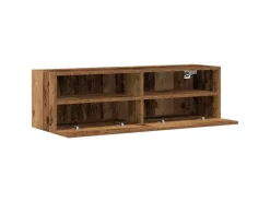 vidaXL Wand-TV-Schrank 2 Stk Altholz 100x30x30cm Holzwerkstoff 862189