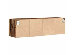 vidaXL Wand-TV-Schrank 2 Stk Altholz 100x30x30cm Holzwerkstoff 862189
