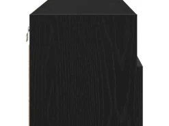vidaXL Wand-TV-Schrank 2 Stk Schwarz Eichen-Optik 100x30x30cm 862193