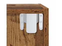 vidaXL Wand-TV-Schrank 4 Stk Altholz 37 x 37 x 107,5 cm Holzwerkstoff 3393534