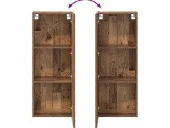 vidaXL Wand-TV-Schrank Altholz 40,5 x 30 x 102 cm Holzwerkstoff 882939