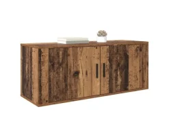 vidaXL Wand-TV-Schrank Altholz 100 x 34,5 x 40 cm 881153