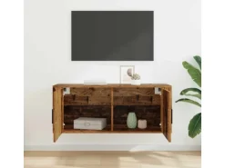 vidaXL Wand-TV-Schrank Altholz 100 x 34,5 x 40 cm 881153