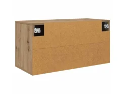 vidaXL Wand-TV-Schrank Eiche Handwerklich 80 x 34,5 x 40 cm 881151