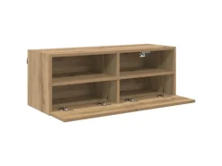 vidaXL Wand-TV-Schränke 2 Stk Artisan-Eiche 80 x 30 x 30 cm Holzwerkstoff 882931