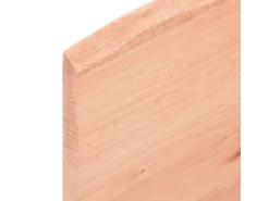 vidaXL Waschtischplatte Hellbraun 80x30x2 cm Massivholz Behandelt