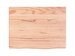 vidaXL Waschtischplatte Hellbraun 40x30x2 cm Massivholz Behandelt