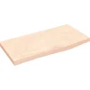 vidaXL Waschtischplatte 60x30x2 cm Massivholz Unbehandelt