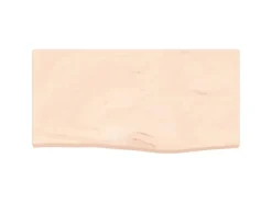 vidaXL Waschtischplatte 60x30x2 cm Massivholz Unbehandelt
