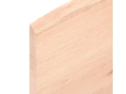 vidaXL Waschtischplatte 80x50x2 cm Massivholz Unbehandelt