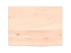vidaXL Waschtischplatte 40x30x2 cm Massivholz Unbehandelt