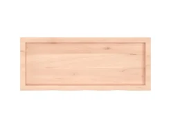 vidaXL Waschtischplatte 100x40x4 cm Massivholz Unbehandelt