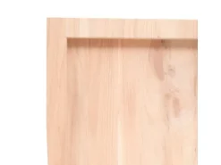 vidaXL Waschtischplatte 80x50x4 cm Massivholz Unbehandelt