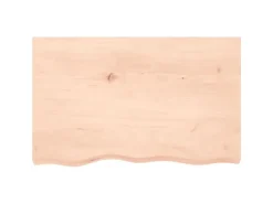 vidaXL Waschtischplatte 80x50x4 cm Massivholz Unbehandelt