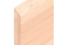 vidaXL Waschtischplatte 100x30x4 cm Massivholz Unbehandelt