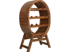 vidaXL Weinregal 13 Flaschen Akazienholz Massiv