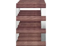 vidaXL Weinregal für 12 Flaschen Braun Massivholz Kiefer 32,5 x 22,5 x 32,5 cm