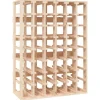 vidaXL Weinregal 70x33x94 cm Massivholz Kiefer