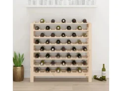 vidaXL Weinregal 109,5x30x107,5 cm Massivholz Kiefer