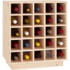 vidaXL Weinregal 55,5x34x61 cm Massivholz Kiefer