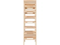 vidaXL Weinregal 61,5x30x107,5 cm Massivholz Kiefer