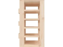 vidaXL Weinregal 58,5x33x60,5 cm Massivholz Kiefer