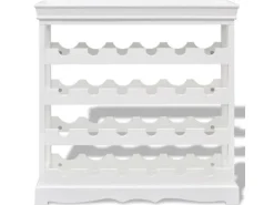vidaXL Weinschrank Abreu Weiß