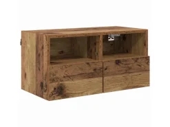 vidaXL Wohnwand 4-Tlg Altholz Holzwerkstoff 3402779