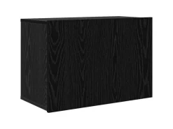 vidaXL Wohnwand 5-Tlg Schwarz Eichen-Optik Holzwerkstoff 3402772