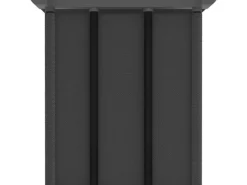 vidaXL Würfel-Regal mit Boxen 12 Fächer Grau 103x30x141 cm Stoff