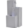 vidaXL Zimmerbrunnen mit LED-Licht Polyresin 22,5 x 18 x 40,6 cm