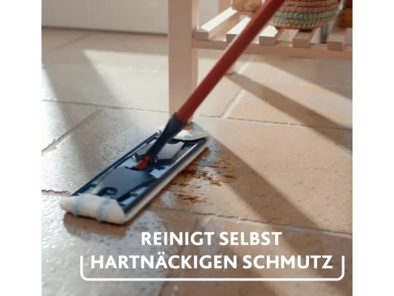 Vileda Bodenwischer-Set H2PrO Flat mit Zweitanksystem